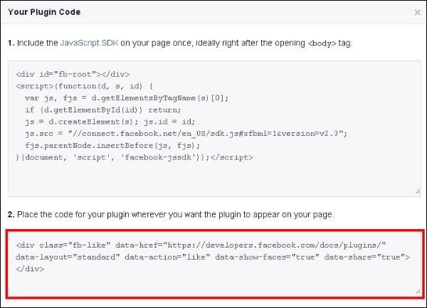 Magento Setup Facebook Likes