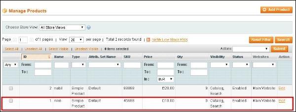 Magento Setup