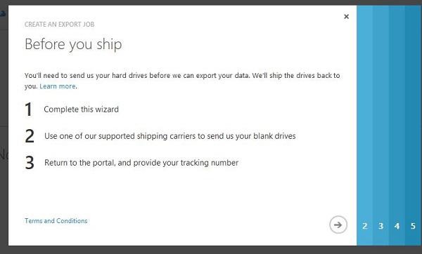 Create Export Job