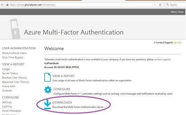 Enable Multi-Factor