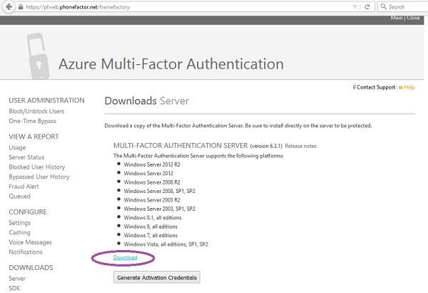 Enable Multi-Factor