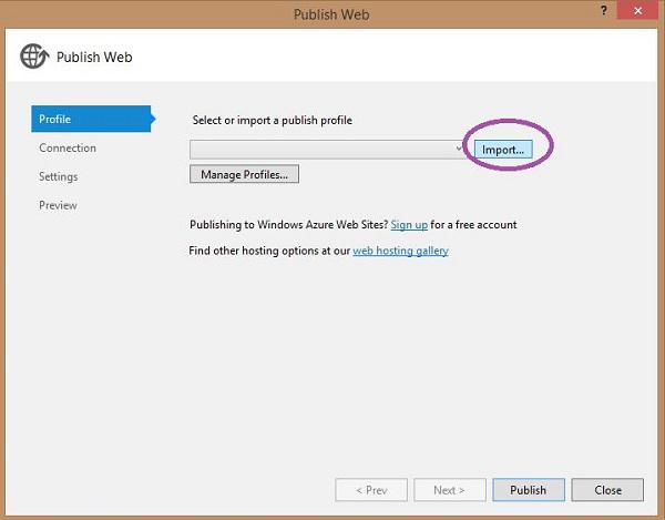 Publish Web