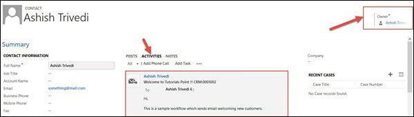 Mscrm Create Workflow Step 12