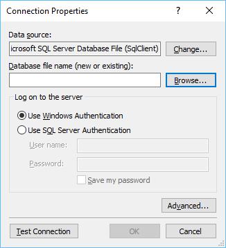 Locate the Database