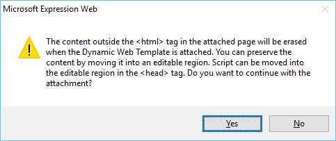 Warning Message