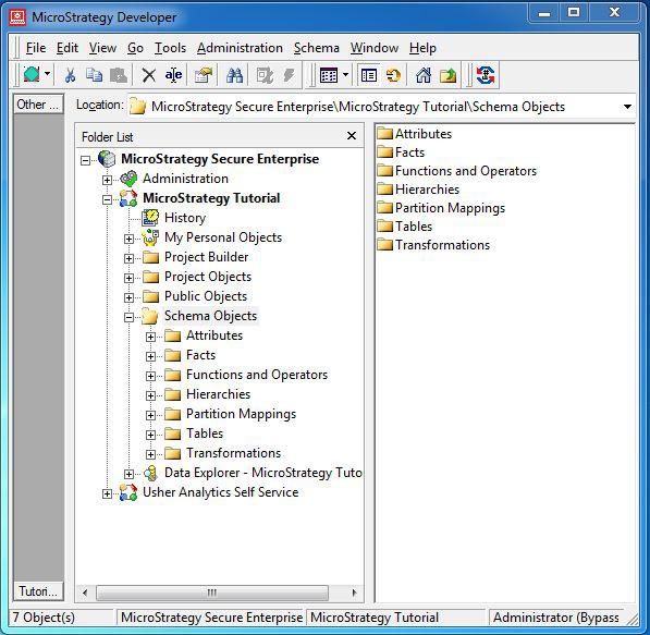 Schema Objects