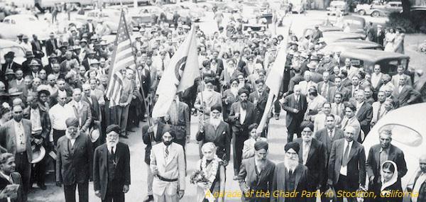 A parade of Ghadr Party