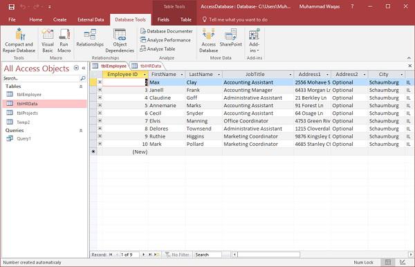 Database Tools