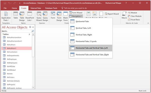 Navigation Menu