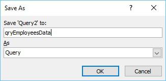 Query2 Save