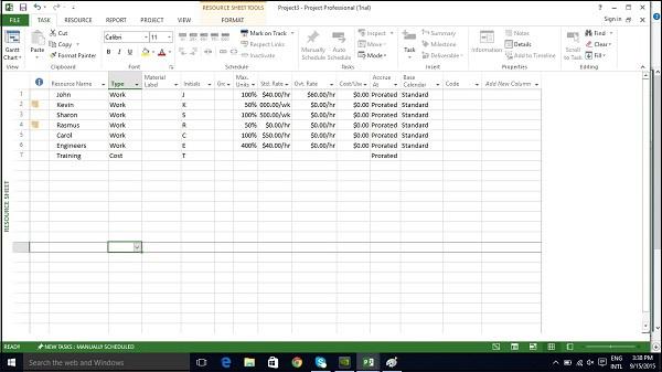SetUp Resource