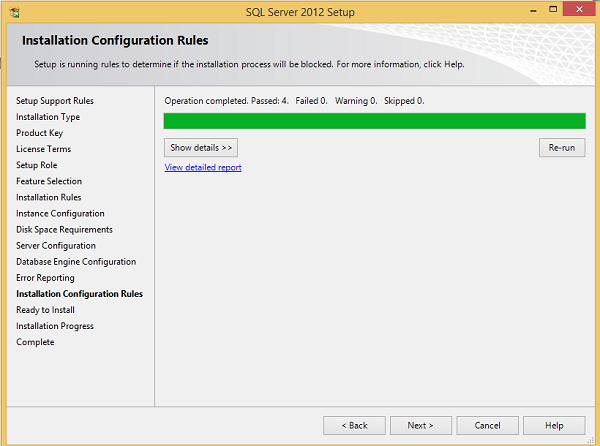 Installation Configuration