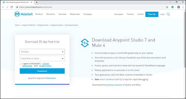 Download Anypoint Studio