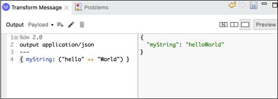 Transform Message Component