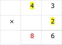 8 Below Tens Column
