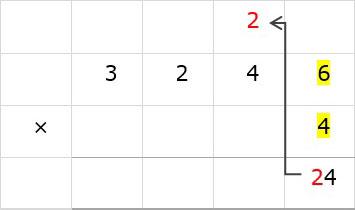 Carry 2 to Tens Column