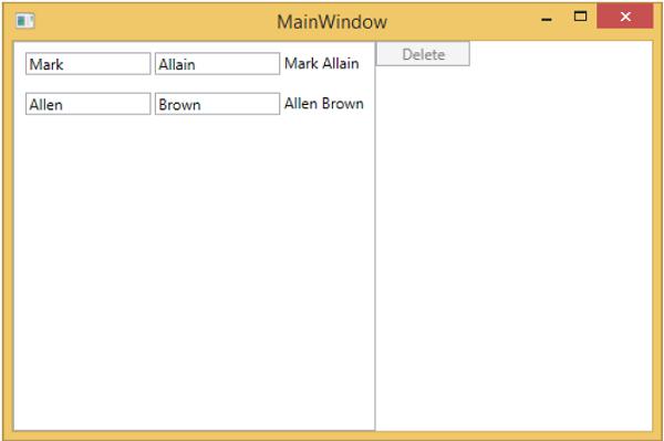 View and ViewModel Communication MainWindow3