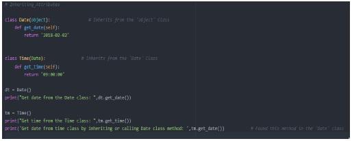Inheriting Attributes