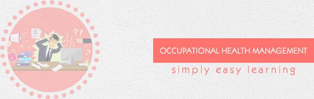 Occupational Health Management Tutorial