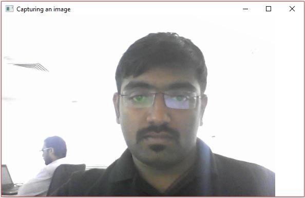 Capture Frame Using Camera