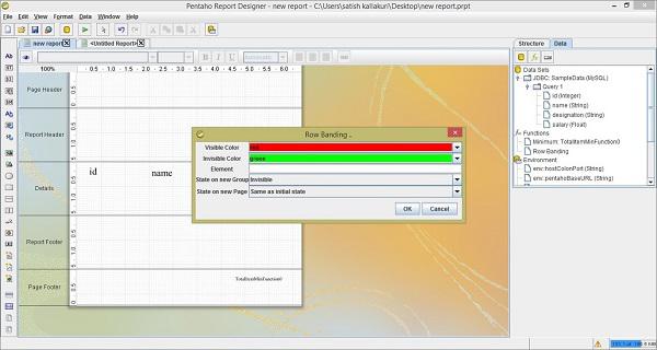 Row Banding