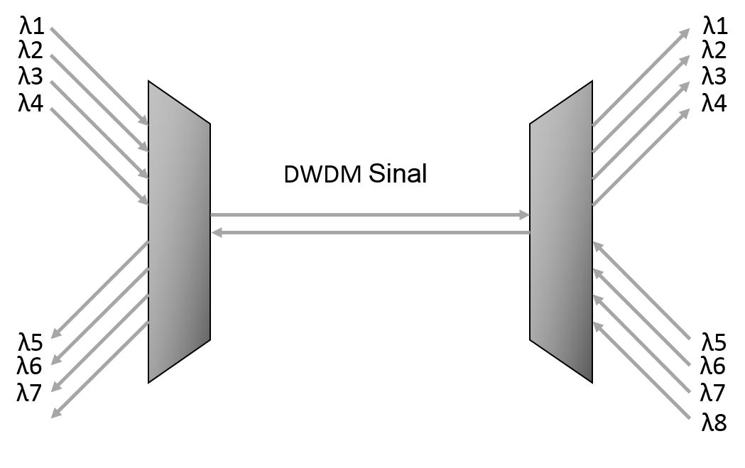 sinal DWDM