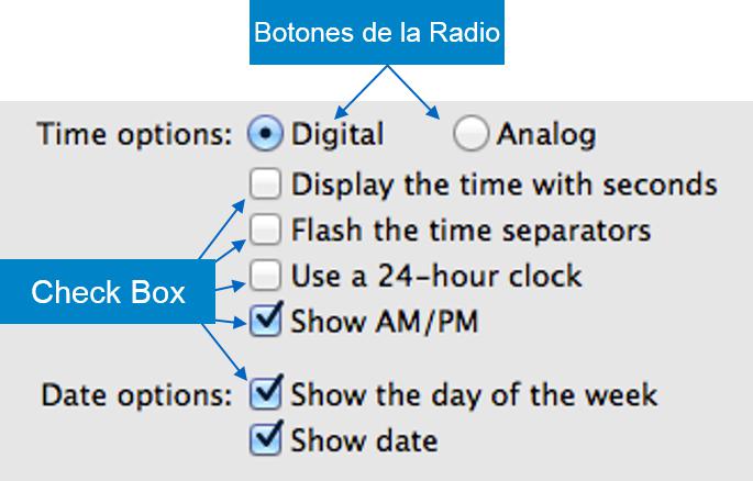 botão de rádio