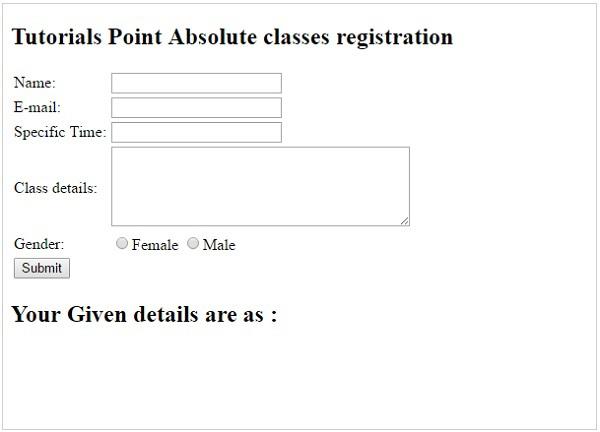 Form Introduction