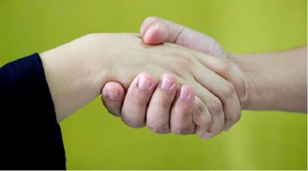 Submissive Handshake