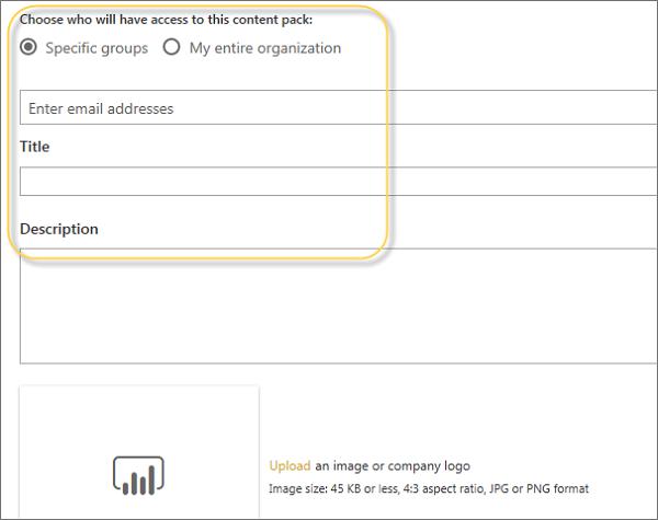 Create New Content Pack
