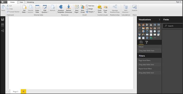 Welcome Screen