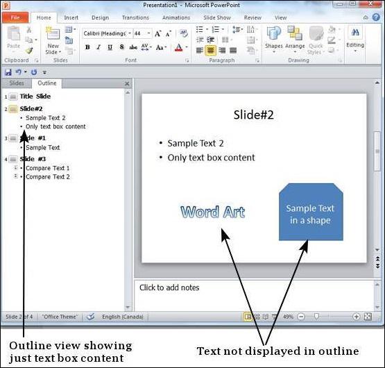 Microsoft PowerPoint 2010