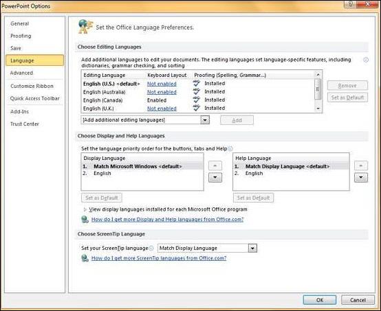 Microsoft PowerPoint 2010