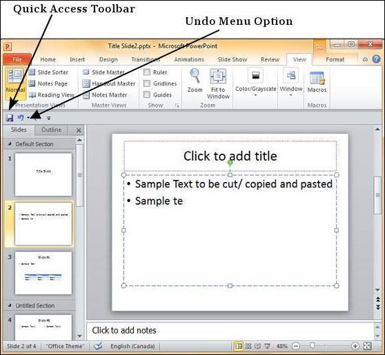 Microsoft PowerPoint 2010