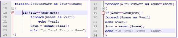 Indentation