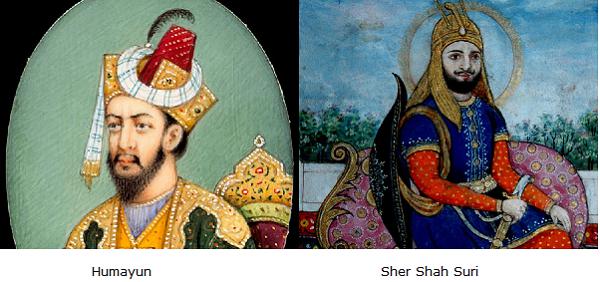 Humayun & Sher Shan Suri
