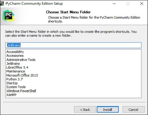 Menu Folder