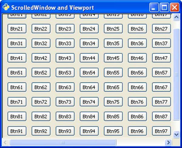 ScrolledWindow