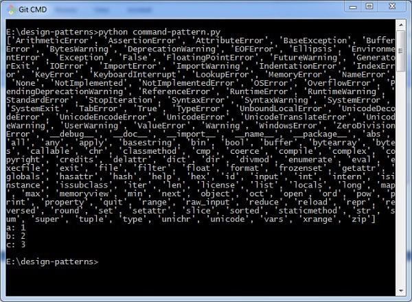 Command Pattern