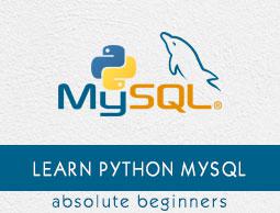 Python MySQl Tutorial