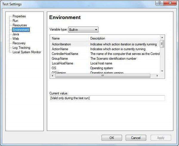 Build-in Environment Variables