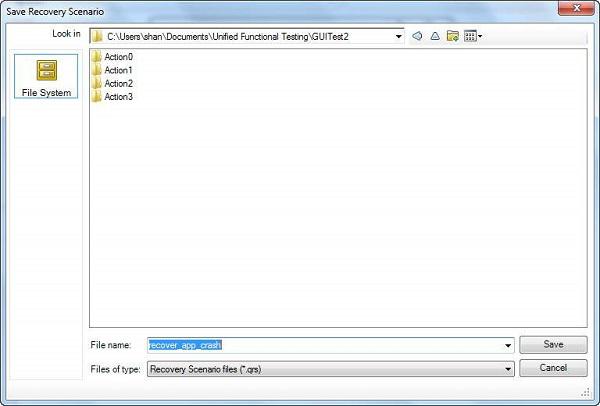 Recovery Scenario Manager Access