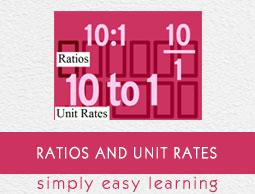 Ratios and Unit Rates