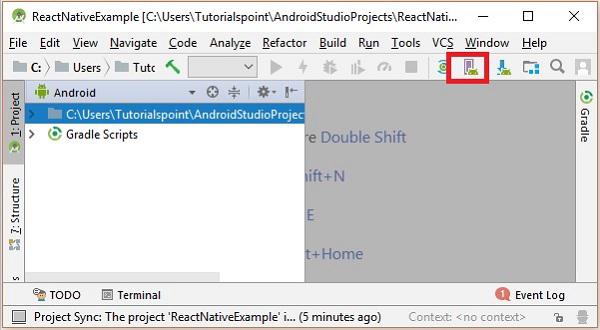 Configuring AVD Manager