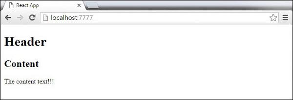 React Component Stateless