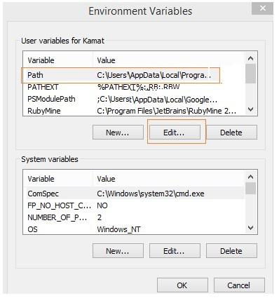 Environment Variables
