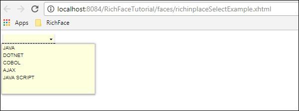Dropdown Menu