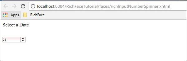 Rich Input Number Spinner