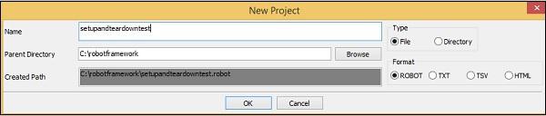 Create Teardown