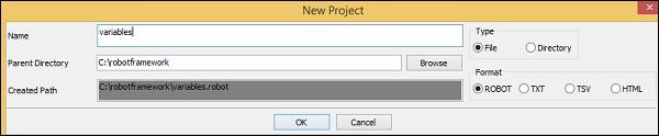 Scalar Variable project